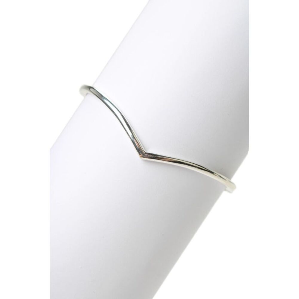 Pandora Womens 925 Silver Wishbone Bangle Bracelet 9.8g